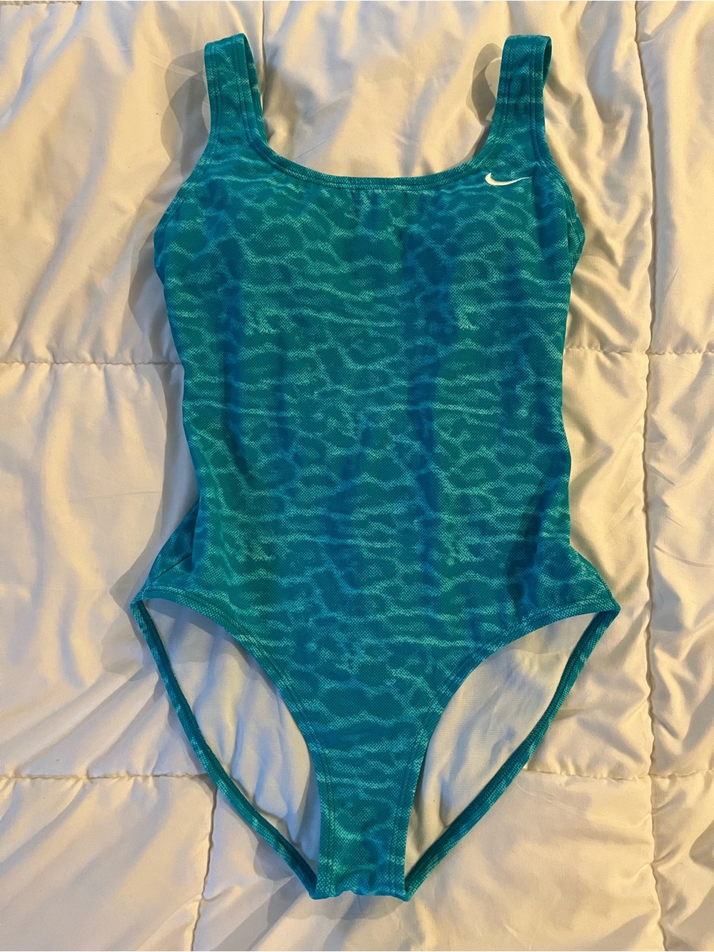 Nike Women’s Teal/Blue One-Piece Swimsuit